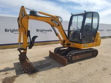 Image of JCB 803 Cabbed Mini Excavator