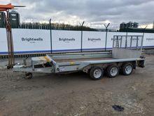 Image of Ifor Williams GX126-3 12ft Triaxle Plant Trailer