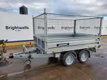 Image of Indespension Twin Axle Caged Tipping Trailer
