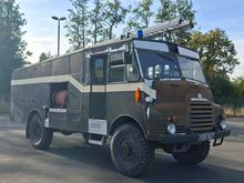Image of 1956 Bedford Green Goddess Fire Engine