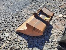 Image of JCB Scandinavian 55" Grading Bucket to Suit S45 Hitch - 45mm pins, 290mm centres