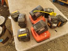 Image of Husqvarna Quantity Of Batteries and Charger