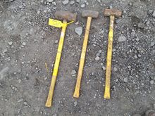 Image of 3x Sledgehammers 3.0-6.5 Kg