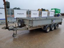 Image of Ifor Williams LM146G3 Tri Axle Dropside Trailer