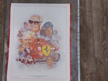 Image of British Ferrari F1 Drivers by Craig Warwick plus t 50th Anniversary 1997 plus Ferrari GP History plus