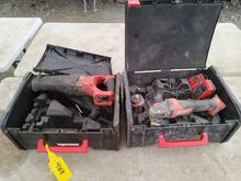 Image of Milwaukee Recip Saw and Grinder + Charger