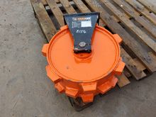 Image of 010-CW Compaction Wheel Attachment to suit 1-2 Tonne Excavators