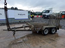 Image of Indespension Twin Axle Beavertail Plant Trailer