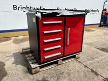 Image of 3.5ft 5 Drawer 1 Cabinet Stainless Steel Workbench