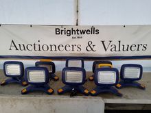 Image of 8x Galaxy Pro GK Rechargeable Spotlights