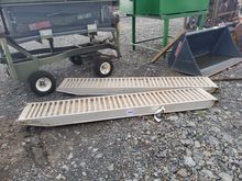 Image of 2x Designer Alloy Ramps c/w Solid Centre Bar