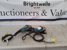 Image of Makita GA9020 Angle Grinders x2