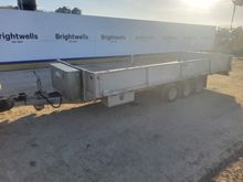 Image of Graham Edwards FB3516T Tri Axle Flatbed Trailer