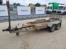 Image of Indespension Twin Axle Beavertail Plant Trailer