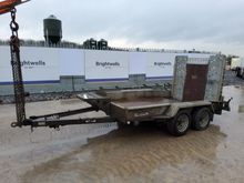 Image of Indespension Twin Axle Beavertail Plant Trailer