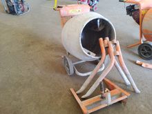 Image of Belle Minimix 150 Petrol Cement Mixer c/w Stand