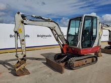 Image of Takeuchi TB228 Cabbed Mini Excavator