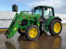 Image of John Deere 6220 4WD Tractor