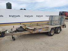 Image of Ifor Williams GH126BT Twin Axle Plant Trailer