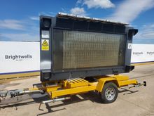 Image of American Signal 42100 Trailed Single Axle Variable Message Sign