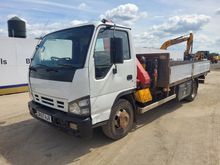 Image of ISUZU NQR 70 4x2 Dropside Crane Lorry