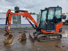 Image of Kubota KX027-4 Cabbed Mini Excavator