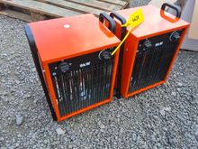 Image of 2x 9KW Electric Heaters 380v