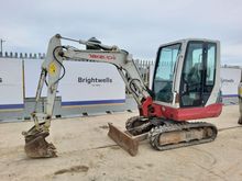 Image of Takeuchi TB228 Cabbed Mini Excavator