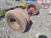 Image of 1x Axle and Twin Wheels