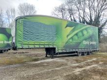 Image of S Cartwright & Sons CDA-39A Double Decker Curtain Sided Tri Axle Artic Trailer