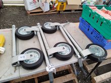 Image of 5 x 48mm H/D serrated jockey wheels