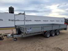 Image of Ifor Williams LM186G3 Tri Axle Dropside Trailer