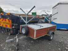 Image of Single Axle Canoe Trailer