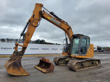 Image of Case CX145 Excavator With Buckets
