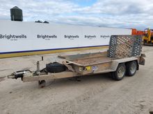 Image of Ifor Williams GH105 Twin Axle Beavertail Plant Trailer
