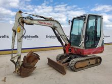 Image of Takeuchi TB228 Cabbed Mini Excavator