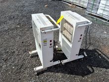 Image of 2x Red Rad Heaters 110v