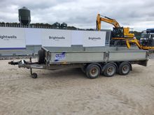 Image of Ifor Williams LM146G3 Tri Axle Dropside Trailer