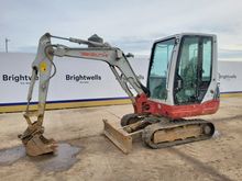 Image of Takeuchi TB228 Cabbed Mini Excavator