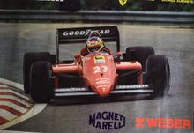 Image of Ferrari posters plus Italian Day poster