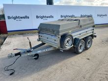 Image of Indespension Daxara 239 Twin Axle General Purpose Covered Trailer