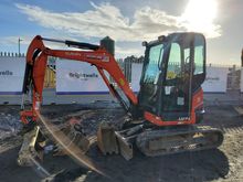 Image of Kubota U27-4 Cabbed Mini Excavator