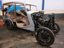 Image of 1937 Morris Eight Panel Van