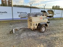 Image of Ingersol Rand Light Source Trailed Lighting Tower