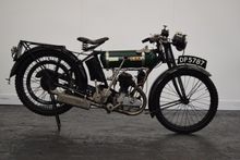 Image of 1925 BSA Model B 250 Round Tank