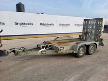 Image of Towmate Twin Axle Beavertail Plant Trailer