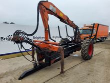 Image of Forestry Timber Crane Trailer CW Rotator Grab
