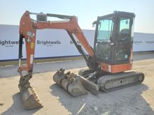 Image of Hitachi ZX26U-6 CLR Cabbed Mini Excavator