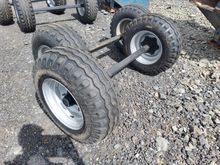 Image of Set Of Wheels On Axles