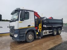 Image of MERCEDES-BENZ Antos 2636 6x4 Tipper Grab Lorry